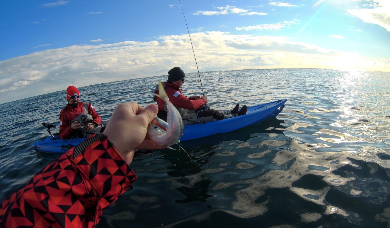 Рыбалка андрея старкова на черном море на морском каяке Tequila Point65