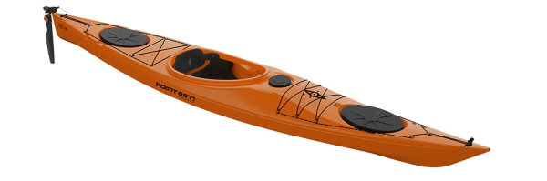 Каяк XO 14 GS Rudder - неразборный одноместный