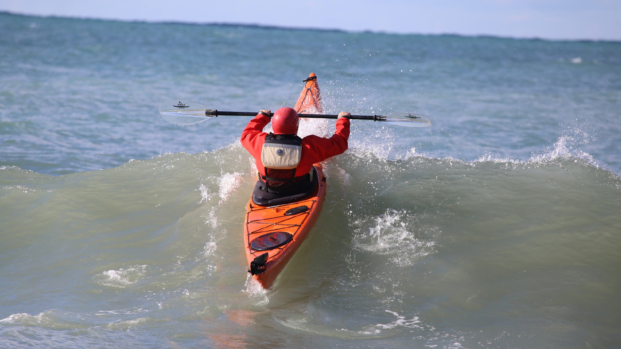 Особенности поведения каяка на воде: обзор Bourbon 17. Часть 4